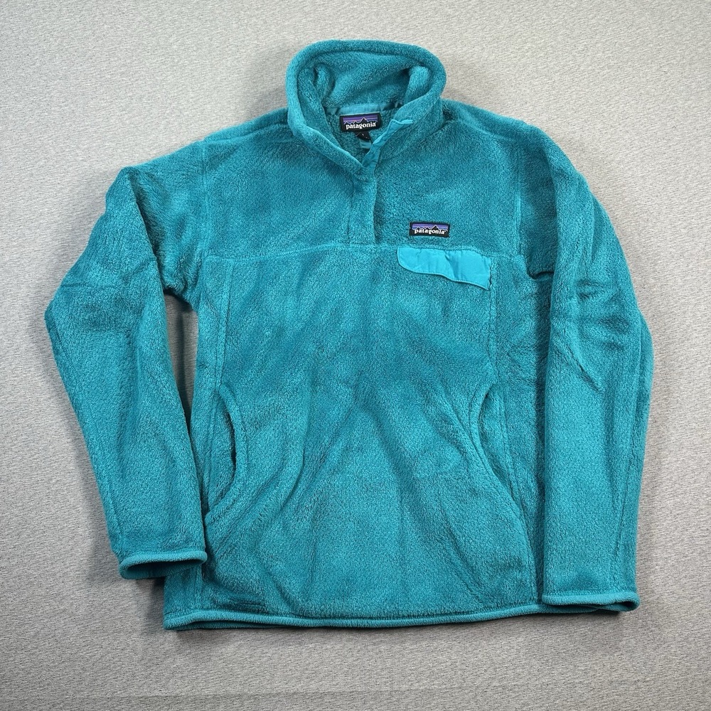 Patagonia‎ Women's Re-Tool Snap-T Pullover Blue Size Small STY25442 EUC